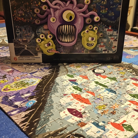 dungeons & dragons Other - Dungeons & Dragons puzzle 1000 pieces puzzle